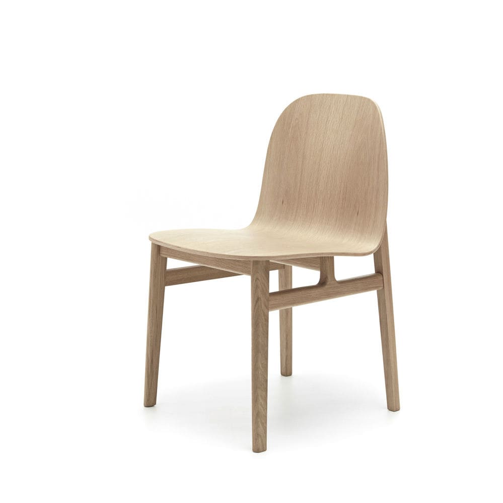 Silla de comedor de diseño escandinavo / tapizada / de roble / para ... Silla de comedor de diseño escandinavo / tapizada / de roble / para ...