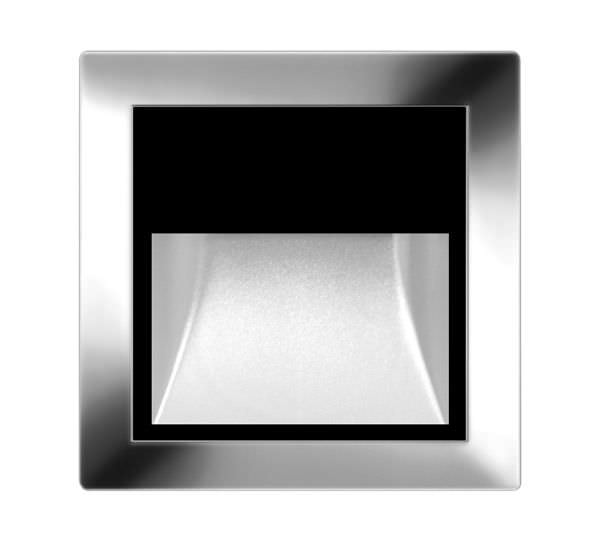 Luminaria led / cuadrada / de exterior / ip65 alzir inox ... Fluorescente led embellecedor