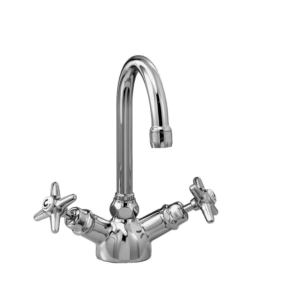 Grifo Bimando Para Lavabo Rubinetterie Stella De Repisa De