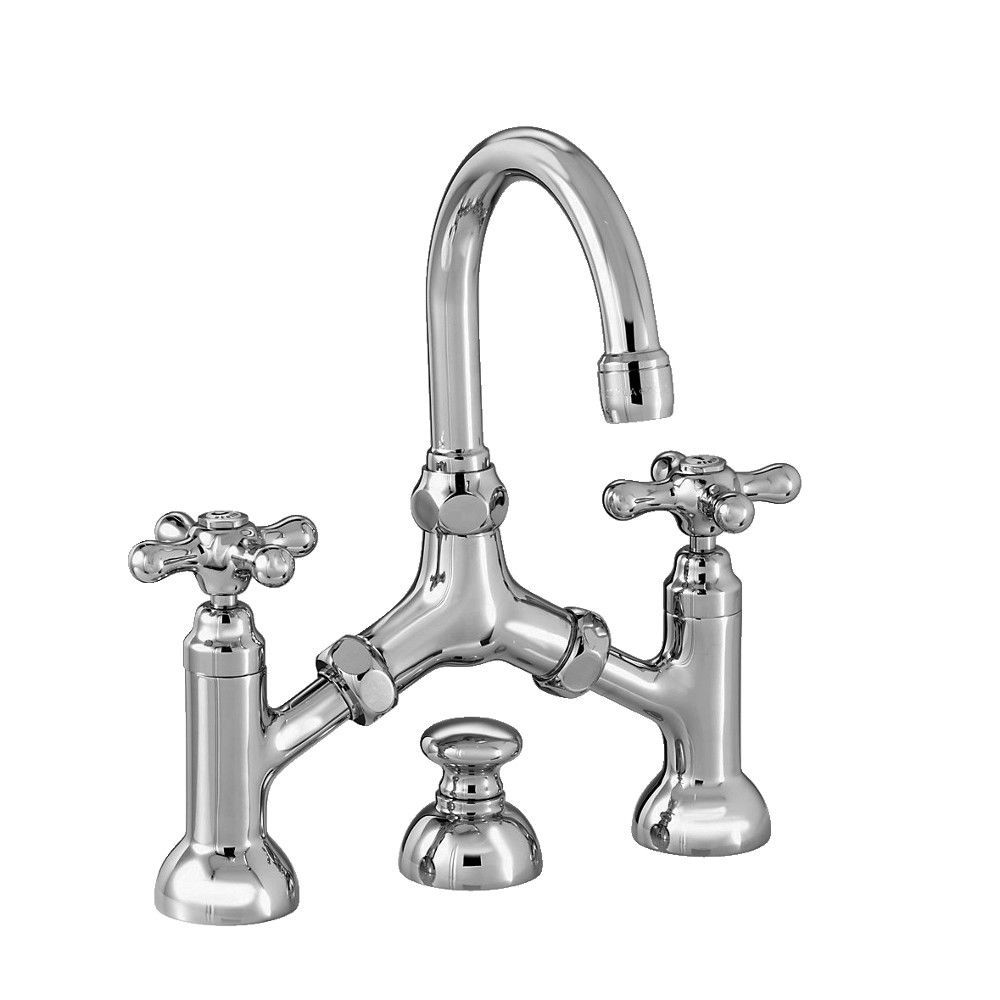 Grifo Bimando Para Lavabo 3215 351 RUBINETTERIE STELLA De Repisa