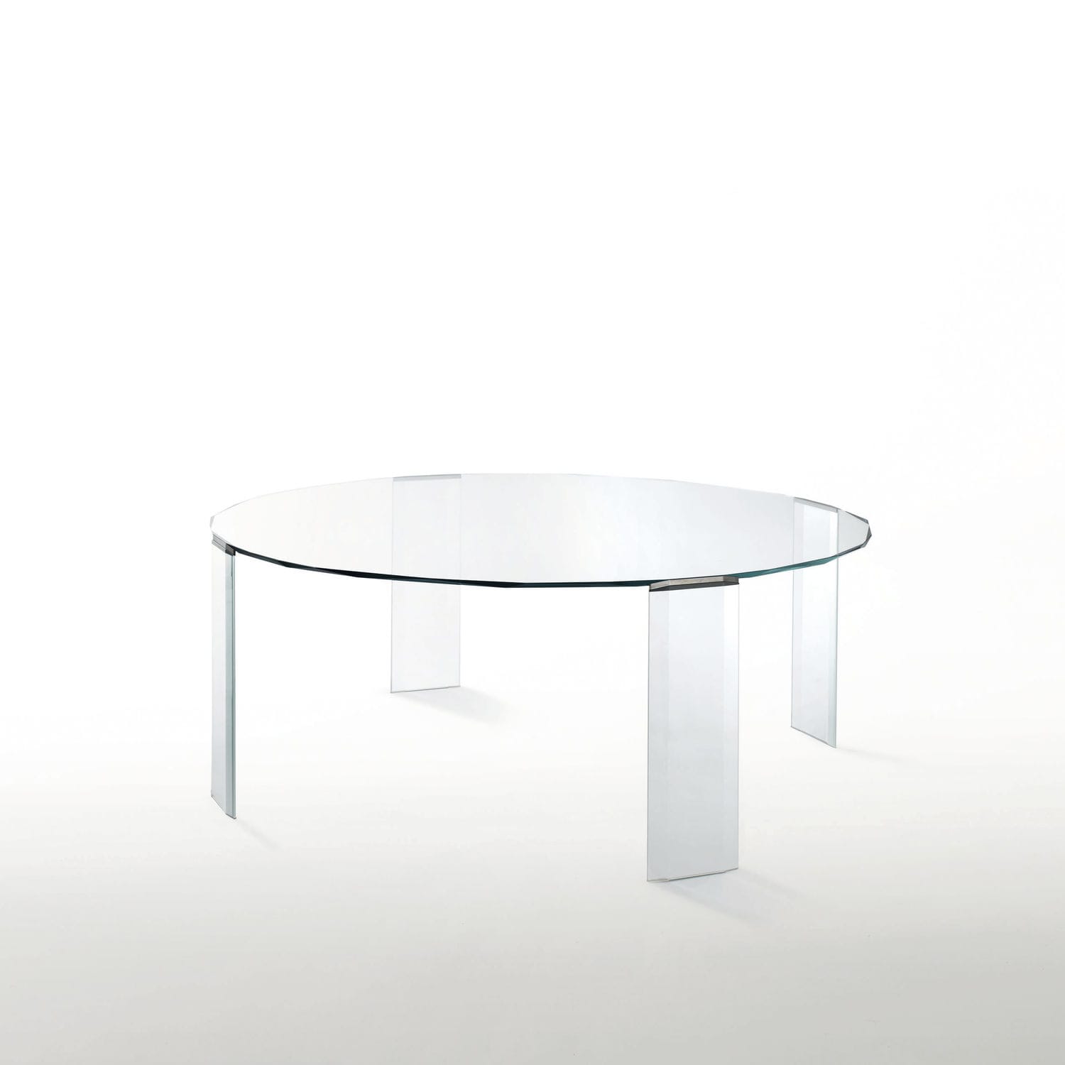 Mesa de comedor contemporánea KOOH I NOOR GLAS ITALIA de vidrio