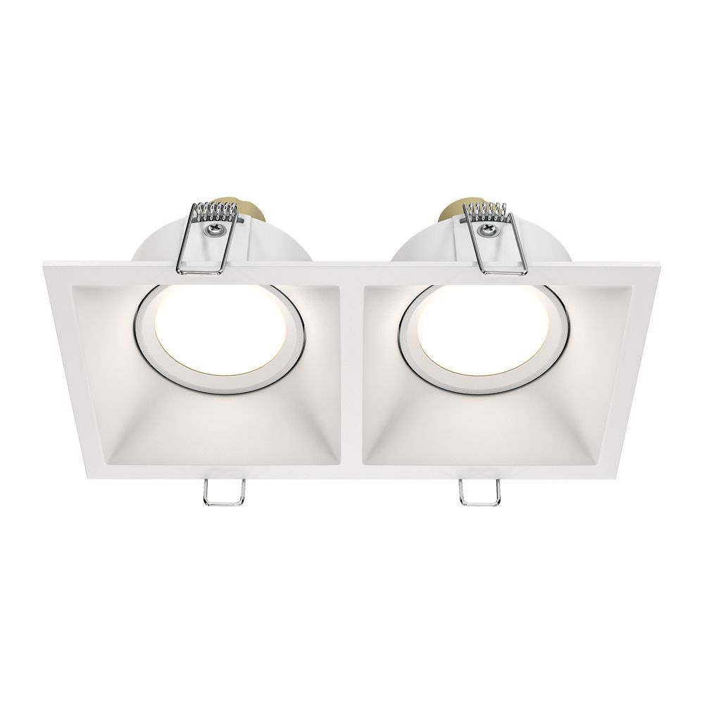 Downlight Empotrable De Techo Dot Maytoni Led Rectangular Ip