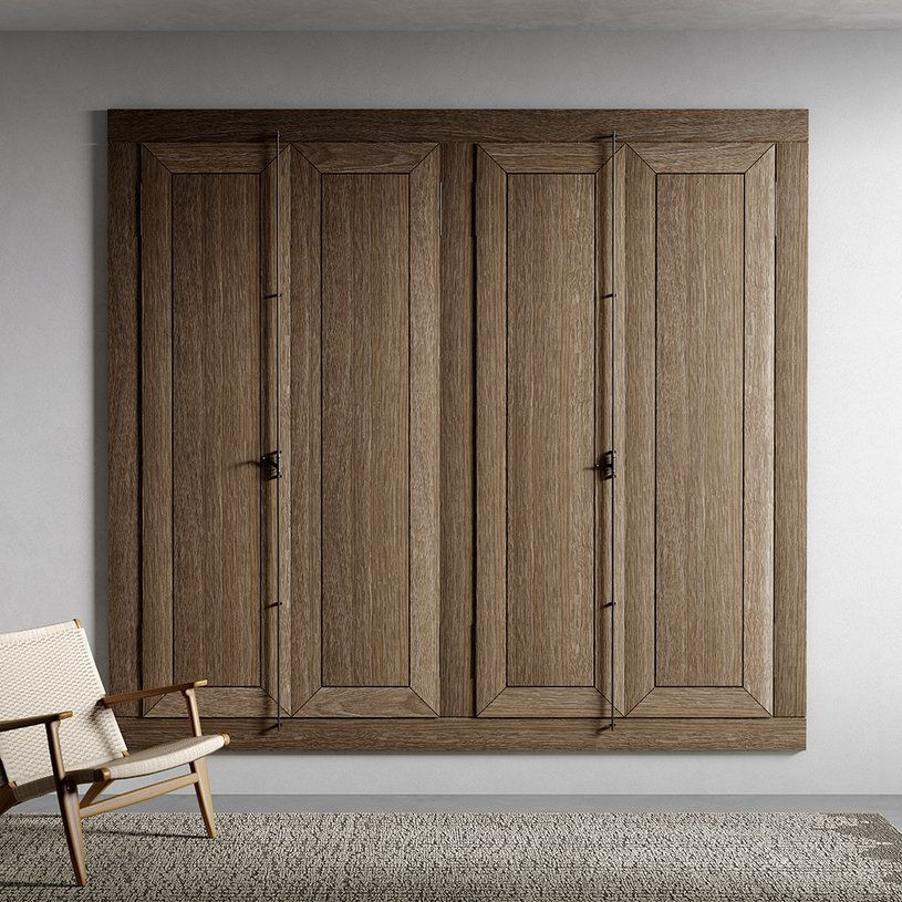 Panel Decorativo De Pared Sand Oak Grigio P Saviola De