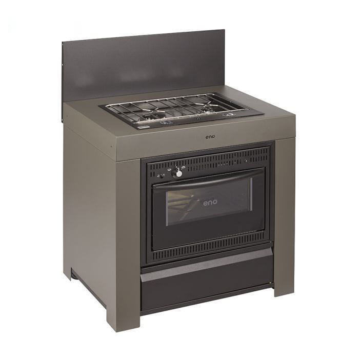 Cocina Con Horno De Gas Combined Modulo Cargo Eno Plancha Horno