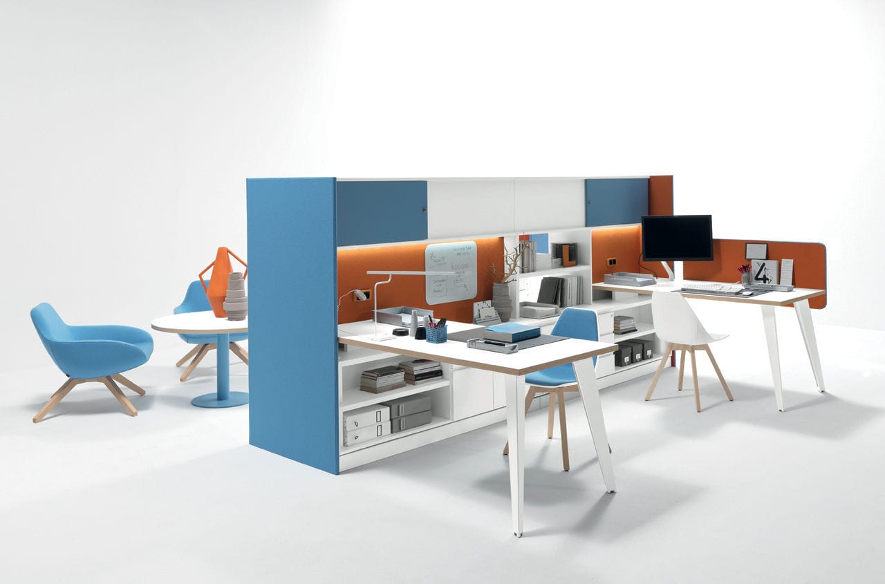 Escritorio para open space / moderno / para uso profesional ...
