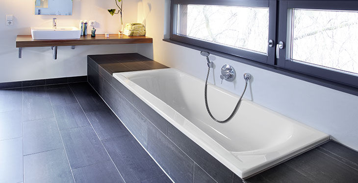 Bañera de fibra acrÃlica / doble arosa 170/180/190 repabad ... Bañeras diseño Doble