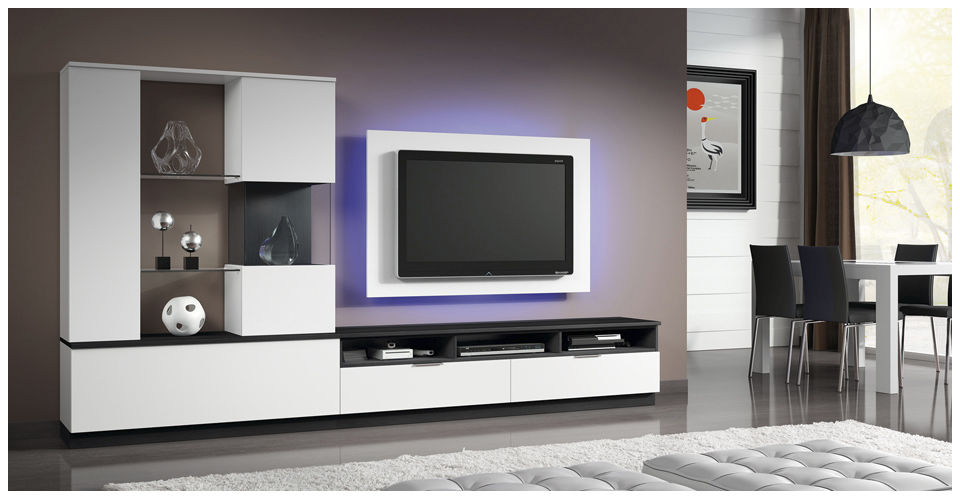 Mueble tv moderno / de madera / de madera lacada eli 8922 ...