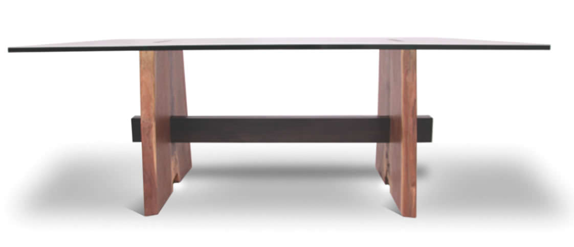 Mesa moderna / de madera / rectangular / de material de recuperación ... Mesa moderna / de madera / rectangular / de material de recuperación ...