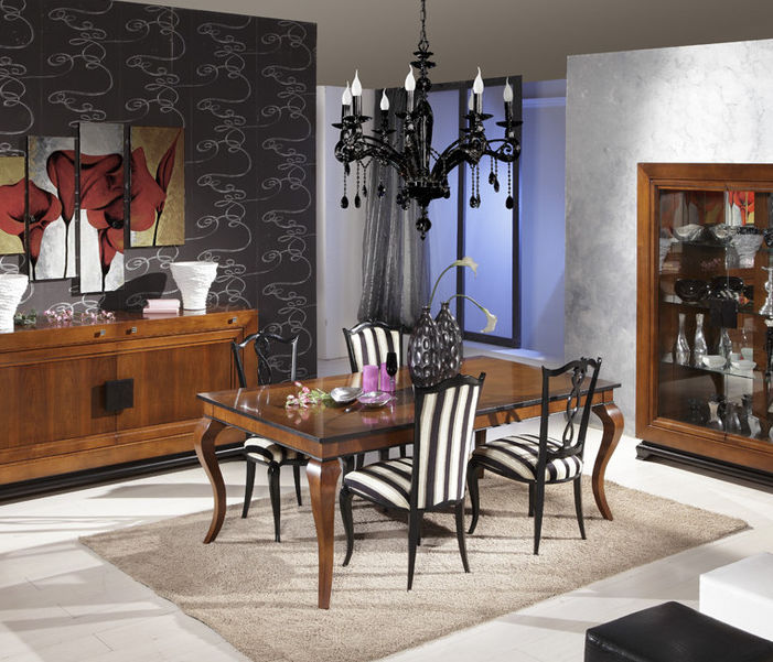Mesa de comedor de estilo / de madera / rectangular - IL ... Mesa de comedor de estilo / de madera / rectangular - IL ...