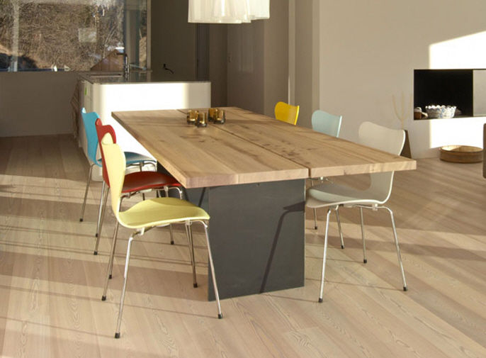 Mesa de comedor / moderna / de madera / de exterior tix mobimex Mesa comedor moderna