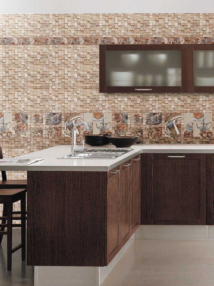 Baldosa para cocina / de pared / de cerámica / de piedra ...