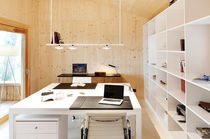 Luminaria suspendida / LED / rectangular...