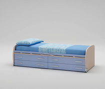 Cama estándar / simple / moderna / de madera