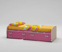Cama estándar / simple / moderna / de madera