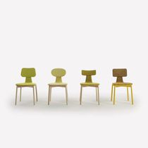 Silla de diseño escandinavo / de fresno...