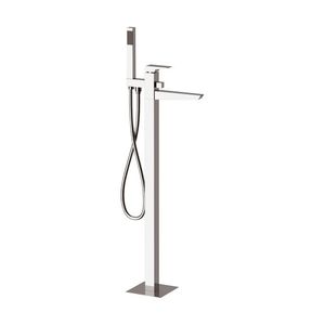 grifo monomando para bañera / para suelo / de metal cromado / de baño