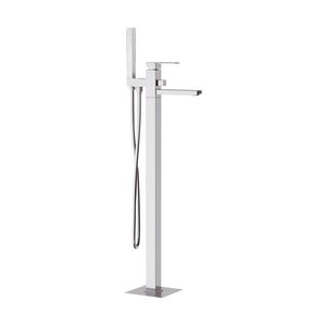 grifo monomando para bañera / para suelo / de metal cromado / de baño