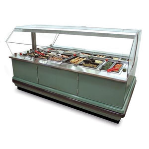 vitrina caliente mostrador / para comercio