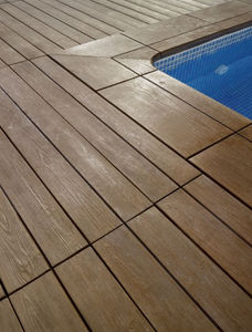 borde de piscina de hormigón