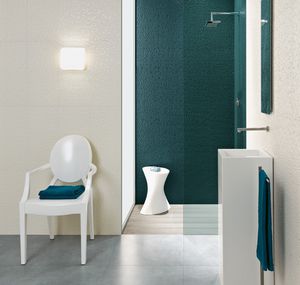 baldosa para baño / de pared / de cerámica / esmaltada