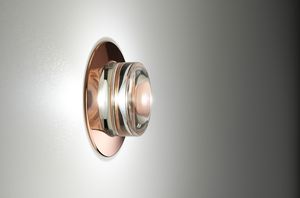 luminaria empotrable de pared / LED / redonda / de exterior