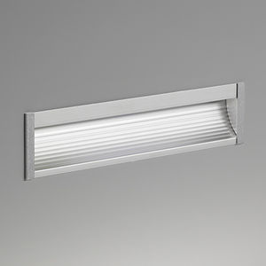 luminaria empotrable de pared / LED / lineal / de exterior
