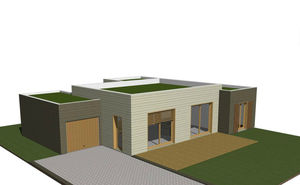 casa prefabricada / moderna / de madera / ecológica