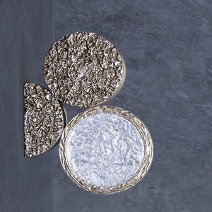 aplique moderno / de bronce / de vidrio / LED