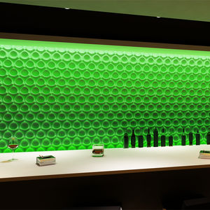 baldosa de interior / de pared / de plástico / con motivos geométricos