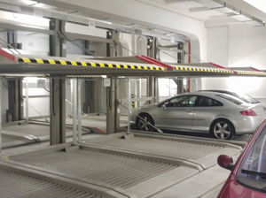 plataforma para coches deslizante