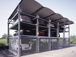 plataforma para coches deslizante