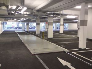 plataforma para coches deslizante