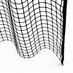 visillo a cuadros / de poliéster / transparente / decorativo