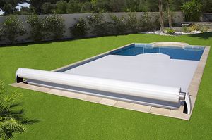 cubierta para piscina automática / de seguridad / de láminas / para elevadas