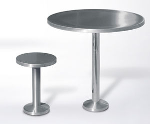 base de mesa de acero inoxidable / moderna / profesional