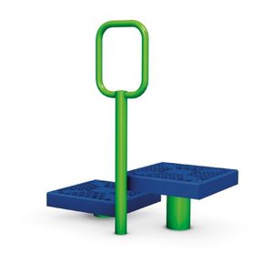 recorrido de obstáculos para instalación deportiva