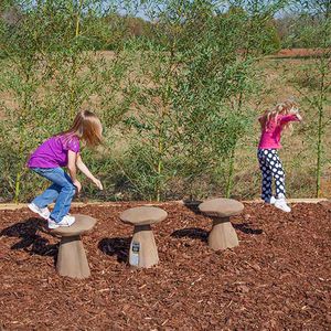 recorrido de obstáculos para parque infantil