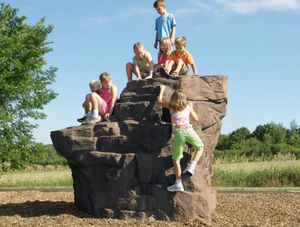 roca de escalada para parque infantil