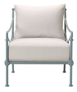 sillón clásico / de aluminio / de jardín