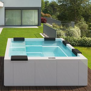 spa sobre suelo / rectangular / 6 plazas / 5 plazas