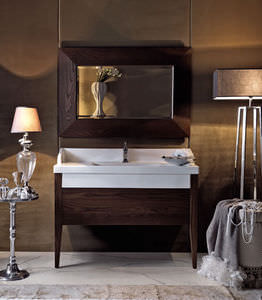 espejo para baño de pared / moderno / rectangular / cuadrado