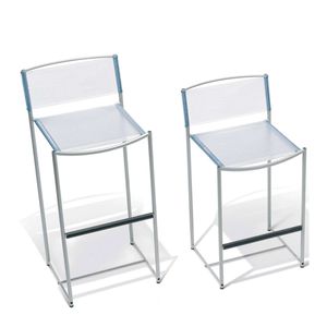 silla de bar moderna / de acero / de PVC