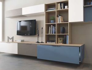 cocina moderna / de roble / de material laminado / con isla