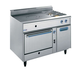 cocina con horno de gas / profesional