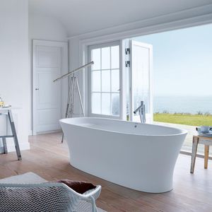 bañera independiente / ovalada / de Philippe Starck