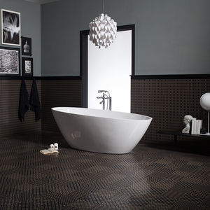 baldosa de pared / de suelo / de gres porcelánico / con motivos geométricos