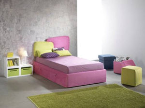 cama estándar / simple / moderna / de tela