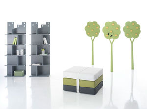 puf moderno / de tejido / cama / infantil (unisex)