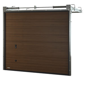 puertas de garaje seccionales / de madera / de espuma de poliuretano / automáticas