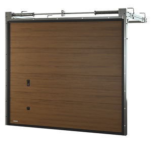 puertas de garaje seccionales / de madera / de espuma de poliuretano / automáticas